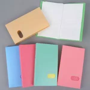 명함 정리함 120칸 컬러 보관케이스 포토앨범 형태 (WFKD3NE)