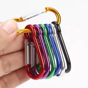 캠핑알루미늄비너 소형캠핑카라비너 캠핑용품 카라비너 소형비너