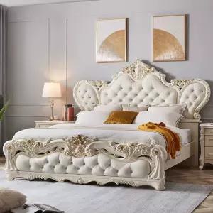 유럽침대 럭셔리침대 호텔 공주 인테리어 클래식