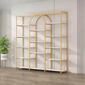 철제 진열장 매니큐어 미용제품 디피 금색 선반