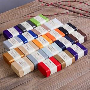 양갱 포장지 100개세트 한 100개 호일 1 화과자 화이트 사각 라벨X 케이스