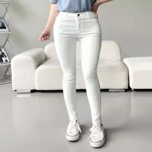 여성스키니 스판팬츠 데일리 화이트진 블랙진 (WFKBXIC)