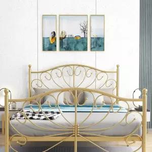 철제 침대 저상형 프레임 슈퍼싱글 가로형 호텔 깔판