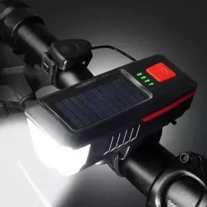 자전거전자벨 라이트 충전 자전거 LED라이트 레드 충전킥보드 (WFKDHQD)