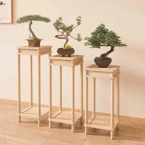 원목 화분 받침대 정리대 대형 화분받침대 빈티지 인테리어