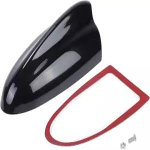 VekAuto 샤크 핀 안테나 커버 AM/FM 신호 루프 에어리얼 유니버설 자동차 SUV 트럭 오프로드 ABS 소재에