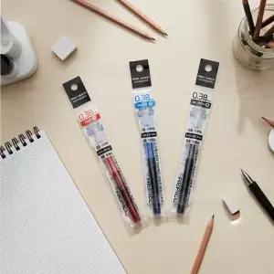 프로 마하 0.38mm 수성 잉크 볼펜 리필 교체 심 3컬러