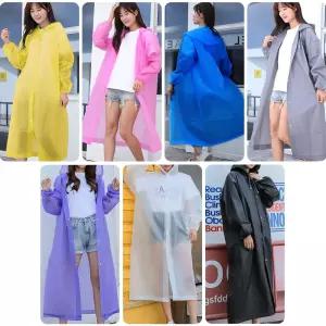 헬로제인 패션 레인코트 7종 4개세트 남녀공용 우비등산 여성 남성비옷 우의 기능성 배달 캠핑