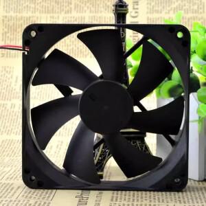 HA1225H12F-Z 서버 냉각 선풍기 DC 12V 0.58A 120x120x25mm 2200RPM 2-와이어