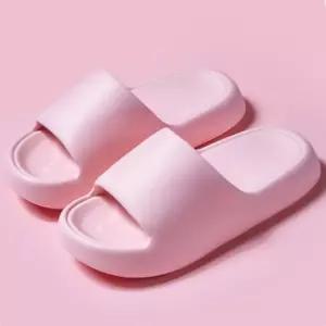 사무실실내화 말랑이 키높이 여성 슬리퍼 핑크 발편한 푹신한 굽높은 높이 쿠션화