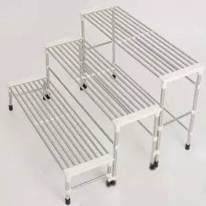 3단 화분 받침대3단선반대 3단진열대 장식대 인테리어정리대 화분대