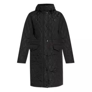25FW 힐게이트 HILLGATE 퀄팅 후드 코트 블랙 8110325