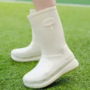 여성 신발 레인 부츠 장화 롱부츠 장마 폭설 패션장화