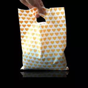 현이몰 러브 하트 PE 쇼핑 팬시봉투 30cmX40cm 50매 포장봉투 쇼핑봉투 비닐백 비닐봉지 비닐쇼핑백