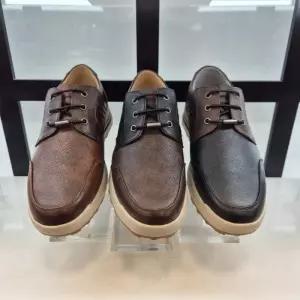 HC11 소가죽 남성화 초경량 세미케주얼 보트화 G2N0U51M3V