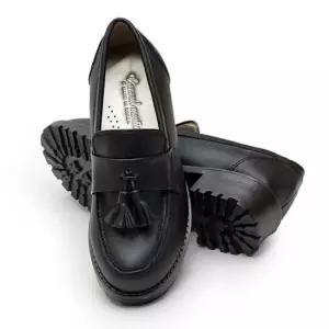 테슬 여자 로퍼 학생 정장 여성 단화 데일리 구두