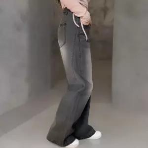 [하프클럽/]여성 빅사이즈 일상용 넓은 바지