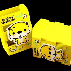 학원답례 생일답례 오드리 원목연필꽂이 5개 단체선물 학용품 문구 어린이집생일답례 생일선물