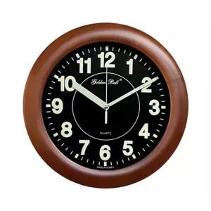 고품질 GB4411 야광 무소음 원목 벽시계 32cm 월넛 (WFKEPXX)