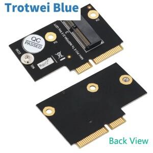 WiFi6 AX200 9260 8265 8260 7265 카드 및 Y510P 모델용 하프 사이즈 미니 소형 호환 PCI-E 어댑터  버전 M