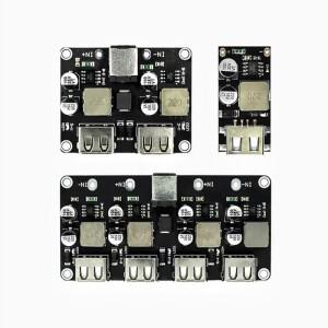 QC3.0 USB DC-DC 벅 컨버터 충전 스텝 다운 모듈 6-32V 9V 12V 24V-고속 회로 기판 5V