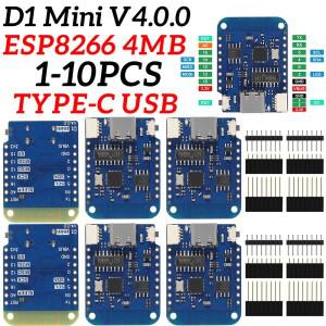 1/5/10PCS WeMos D1 미니 소형 호환 ESP8266 WIFI 사물 인터넷 개발 보드 기반 V4.0.0 NodeMCU Lua IOT