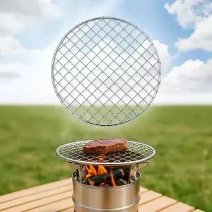헬로그릴 304스텐 원형 미니 석쇠 20cm 화로 고기불판