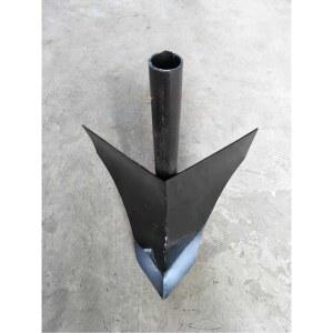 경운기 후방 도랑 밭갈이 쟁기 폭50 부착식 악세사리 유압식 추레라 배토 유압 부품