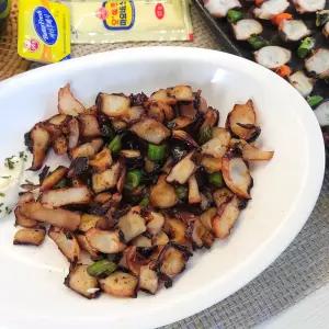 국내가공 동전 가문어 슬라이스 오족 오징어 500g, 1개