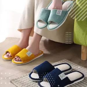 인기상품 파스텔 실내화 사무실 린넨 거실화 층간소음방지 슬리퍼 [WFKGEJI_260108]