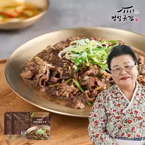 정성곳간 강순의 명인의 국내산 버섯파불고기 300g 2팩