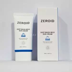 제로이드 이지워시 마일드 선크림 50ml