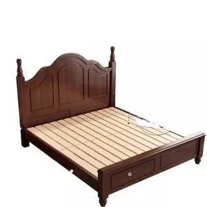 엔틱 침대프레임 원목 침대틀 가구 조립식 부부