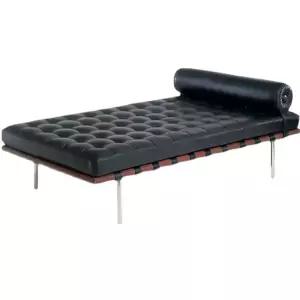 블랙 데이베드 소파 철제 가죽 픽유아 11번가