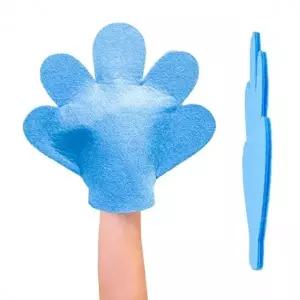 응원 펠트 손바닥장갑 소형20cm 블루 체육대회 운동회