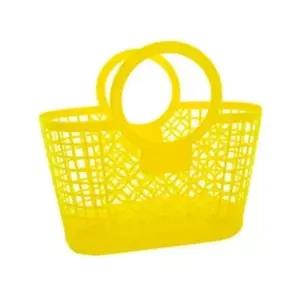 (포장단위 포장단위/개 (1개입))[유니아트] 덕용 시장바구니 노랑 가방 (1개입)