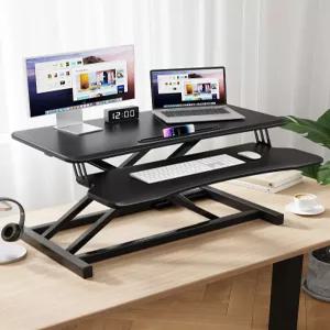 스탠딩 모니터 거치대 책상 노트북 고중량 선반 브라켓 플로어 키보드 높이조절 삼각대 컴퓨터