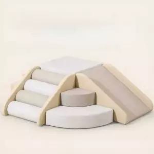 정글짐 미끄럼틀 실내 쿠션 매트 놀이 놀이방 조합