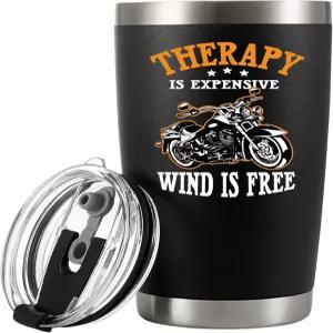 판볼라 테라피는 비싼 바람은 무료 오토바이 선물 진공 단열 텀블러 바이커 라이더 아빠 남편 남자친구
