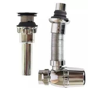 HK 세면대 폽업 직관트랩 세트 세면대 배관 폼업연결관 하수관 배수관