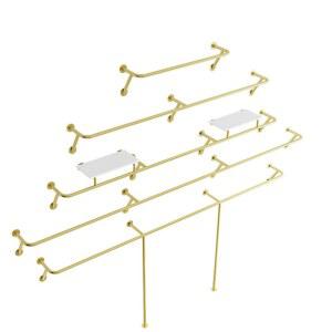 옷가게 벽행거 옷걸이 스탠드 의류매장 옷가게행거 옷걸이봉