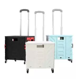 접이식 쇼핑 핸드 장바구니 폴딩 카트 LUAZ-50A 민트