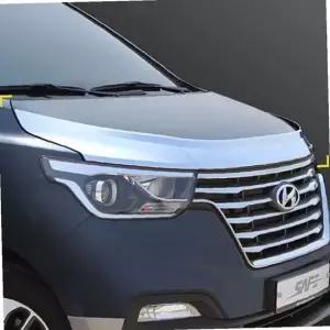 그랜드 스타렉스 본넷가드 버그가드 크롬 후드가드