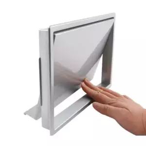 반자동투입구 휴지통 쓰레기통 PVC 대 그레이 쓰레기통투입구 쓰레기투입구 쓰레기통뚜껑