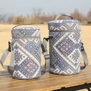 ( )캔버스 파라핀 오일랜턴 가방 보온통가방(L)