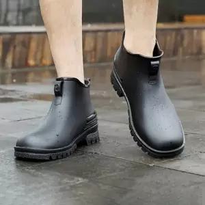 남성 장마철 장화 베이직 숏 레인부츠 신발 RAIN342 화 부츠 남성 남성캐주얼화 부츠 구두 겨울 신발 남성