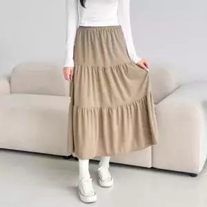 캉캉스커트 여성 여자 가을 겨울 데일리 밴딩 골덴 스커트 3color