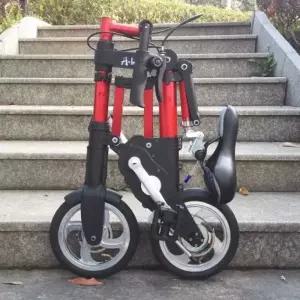 마이크로자전거 바이크 접이식 10인치 초소형 충전식 자전거