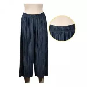 [라일리여성의류] Rly 플리츠 여자 8부 밴드라인 주름바지 1p 색상랜