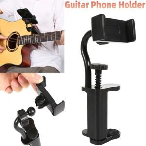 기타 폰 홀더 핸즈프리 조절 가능 거치대 범용 스탠드 마이크 스탠드/스마트 호환폰용